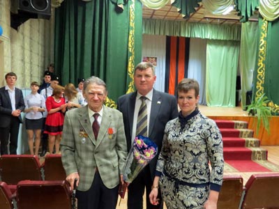 Вручение юбилейных медалей 70-летие Победы в Великой Отечественной войне