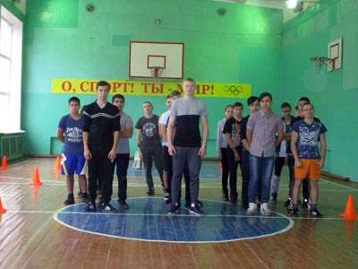 Спортивная эстафета с элементами гражданской обороны