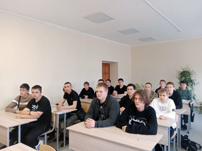 В группе 1ТОР-24 прошёл Урок Памяти