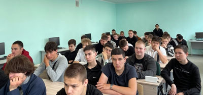 Встреча студентов с заместителем начальника полиции