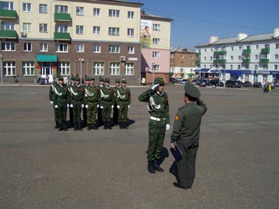 1 тур городского смотра строя и песни