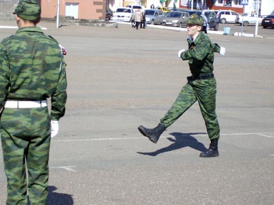 1 тур городского смотра строя и песни