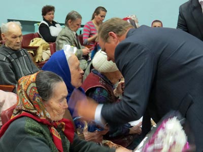 Вручение юбилейных медалей 70-летие Победы в Великой Отечественной войне