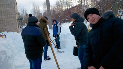 Расчистка детского сада