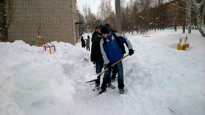 Расчистка детского сада