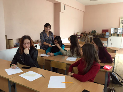 Классный час в группе 1ПСО-18