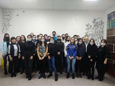 Посещение центральной городской библиотеки