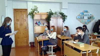 Классный час в группе 1ПК-18