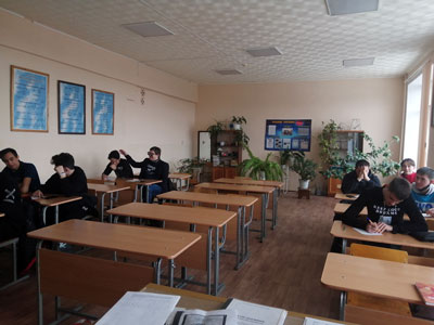 Классный час в группе 1ТЭР-18
