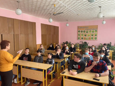 Классный час в группе 1 СЭЗ-20