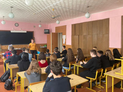Классный час в группе 1 СЭЗ-20