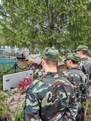 Акция памяти первых преподавателей-фронтовиков
