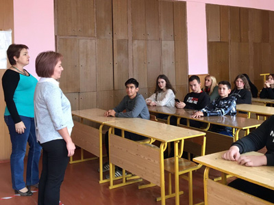Классный час в группе 1СЭЗ-20