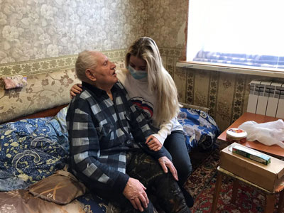 Новогоднее поздравление ветерана