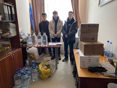 Студенты Кумертауского горного колледжа отправили гуманитарную помощь