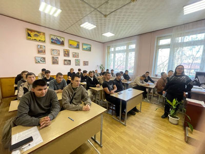 Классный час в группах 1ТТО-22, 1РЗА-22, 1ИСП-22, 1ИСП-23