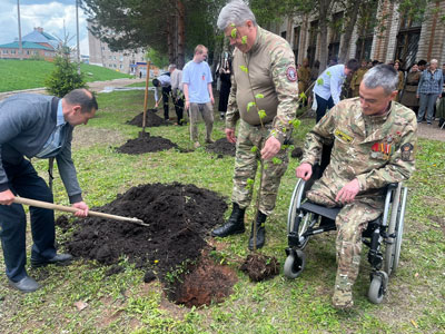 В честь Дня Победы