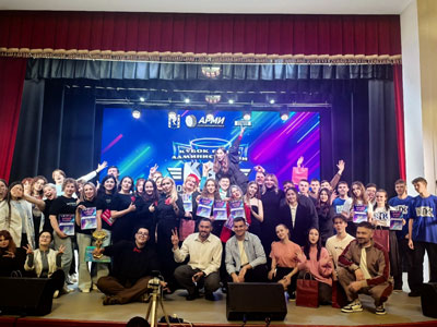 3 место в городском фестивале КВН на Кубок Главы