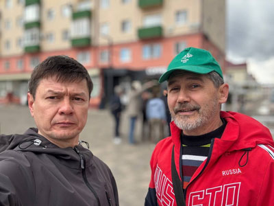 Посадка пирамидальных тополей в ходе акции Зелёная Башкирия