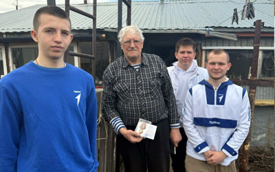 Вручили ветеранам памятные медали