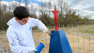 Студенты Кумертауского горного колледжа отдали дань памяти героям