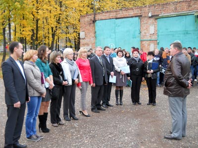 Эвакуация в ходе тренировки