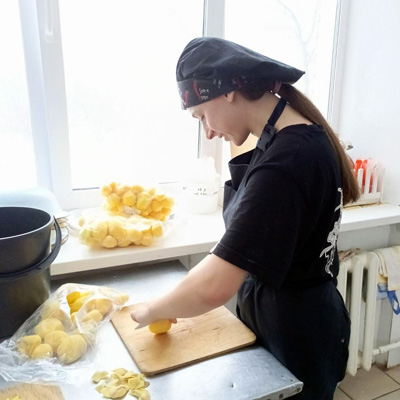 Повара на производственной практике