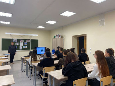 Профилактическая беседа о ПДД и безопасном маршруте Дом-колледж-дом