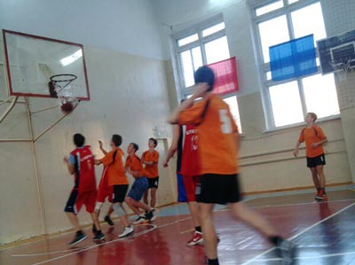Первенство города по баскетболу