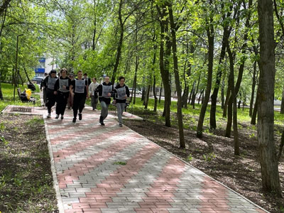 Легкоатлетический забег Спорт против наркотиков