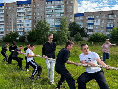 Спортивные соревнования, посвященные Дню России