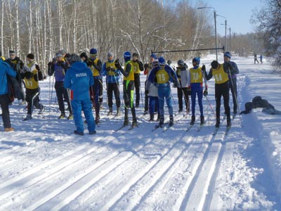 Лыжные гонки в зачет Спартакиады