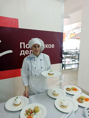 Демонстрационный экзамен у поваров