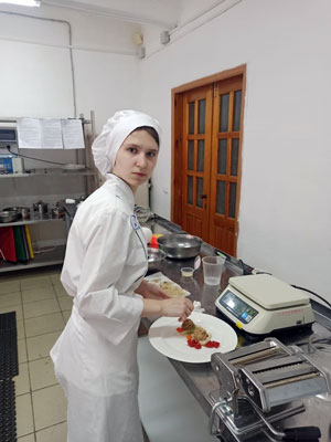 Демонстрационный экзамен у поваров